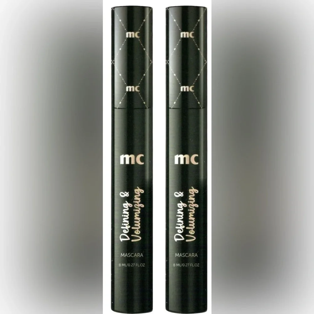 Marie Claire Jet Black Volumizing Mascara 2-Pack Sealed
